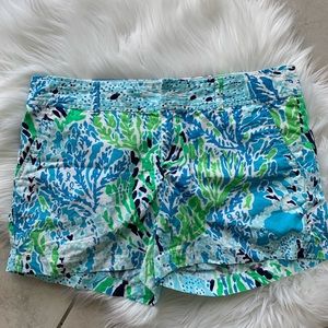 Lilly Pulitzer Callahan Shorts - Ocean Pattern